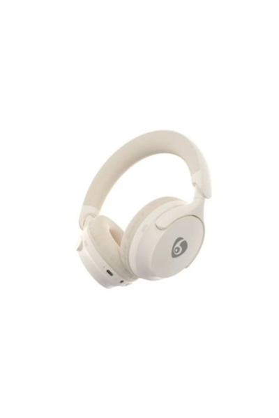 OEM Ασύρματα ακουστικά κεφαλής Bluetooth v.5.3 με μικρόφωνο μπεζ F87