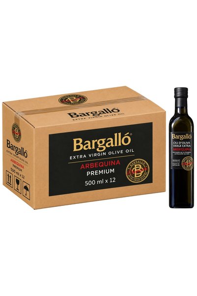 Generic Brand Bargallo Extra Virgin Olive Oil, Arbequina - 500 ml x 12