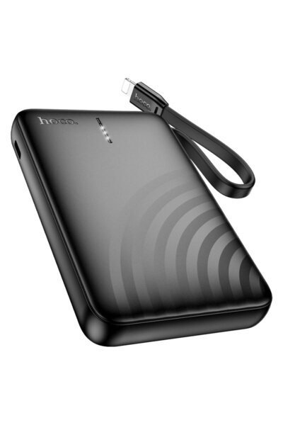 Hoco J134 Strong Power Bank 5000mAh με ενσωματωμένο καλώδιο Lightning (iP Ver...