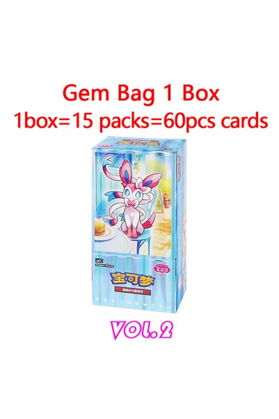 Choice صندوق VOL.2-1 أصلي لبطاقات بوكيمون PTCG Gempack، حقيبة تداول وصندوق جي...