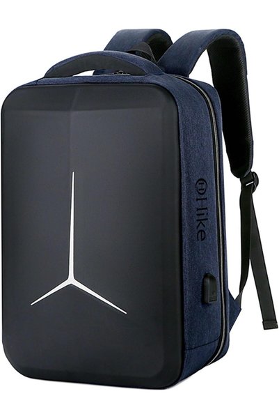 Generic Semi Hard 17-inch Unisex Laptop Backpack with Built in Combination lo...