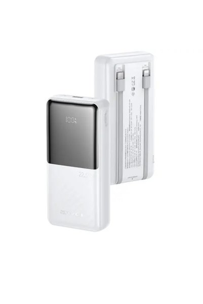 AWEI Power Bank γρήγορης φόρτισης 20000mAh 22.5W P57K σε λευκό χρώμα