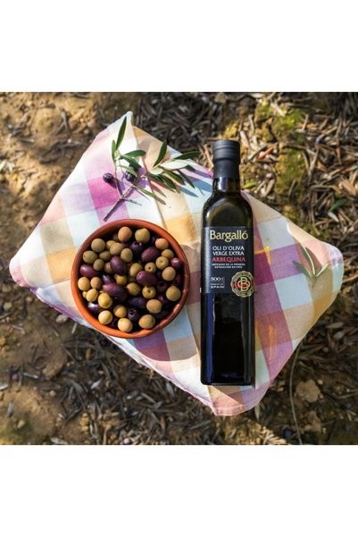 Generic Brand Bargallo Extra Virgin Olive Oil, Arbequina - 500 ml x 12