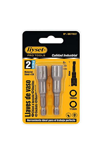 OEM Καρυδάκια μύτες άλλεν σετ 2 τεμαχίων 10/11mm - 77937 Liyset