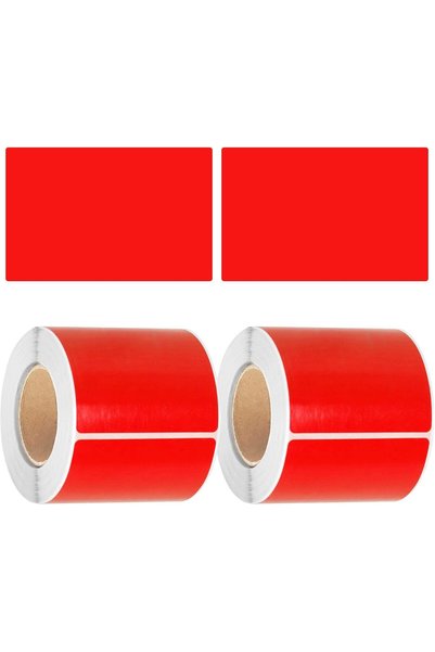 Generic 600Pcs 2 Rolls 2" x 3" (W×H) Vertical Thermal Labels Thermal Labels S...