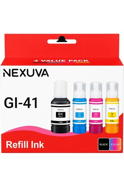 Generic GI-41 Premium Compatible Refill Ink Set for Canon PIXMA G2460, G3420,...