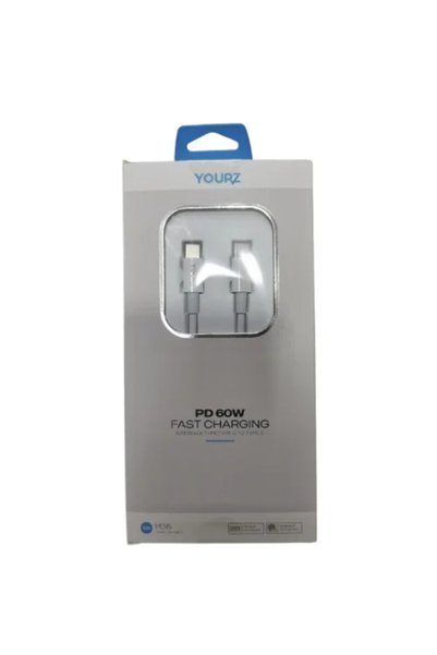 OEM Καλώδιο γρήγορης φόρτισης PD 60W Type-C 3m Yourz M36