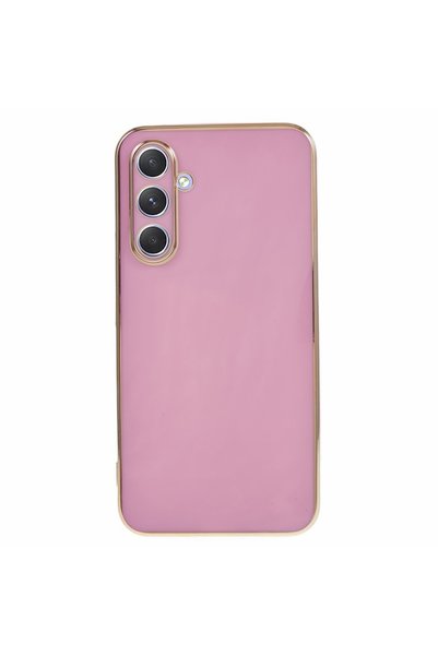 XGSM Husă pentru Samsung Galaxy A15, Glamour CamShield, mov + sticlă 9H