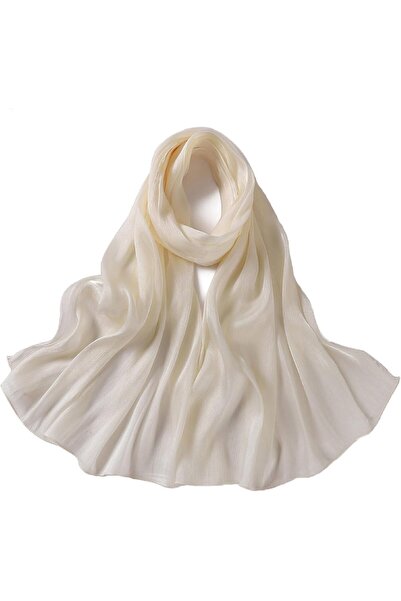 Generic Women Premium Hijab Head Scarf, Lightweight Shimmer Scarves, Crepe We...