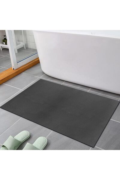 Generic Thin Diatomaceous Earth Bath Mat,Non Slip Quick Dry Mats for Bathroom...