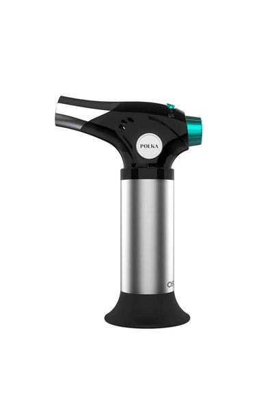 OEM Cecotec Polka Flame-Cook 1000 Steel 03184 φλόγιστρο κουζίνας σε ασημί χρώμα