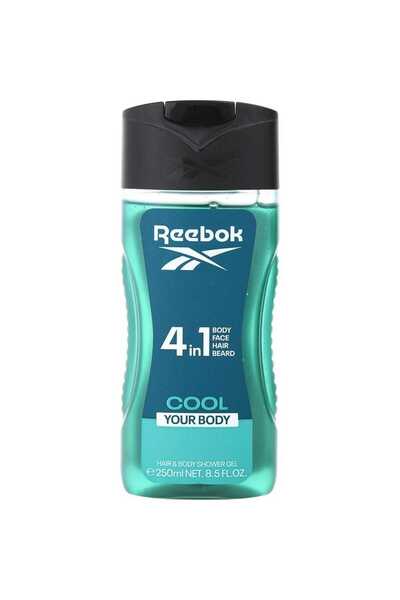 Reebok Cool Your Body 4 in 1 Men's Shower Gel 250 m