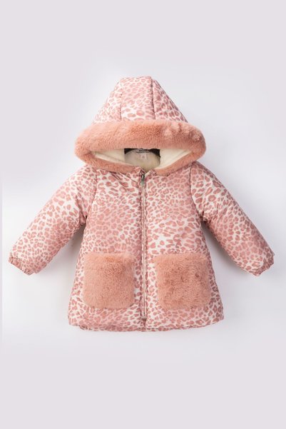 HAUSEkids 2-6 Yaş Leo Pink Kız Çocuk Mont-Pembe