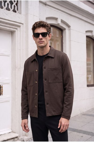 BASEL.CO Double Pocket Basic Shirt/Jacket