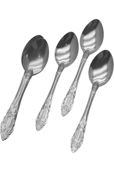 Generic RK Stainless Steel Tea Spoon 12Pc Pack - Decor, RK0061, Tiny Spoon, B...