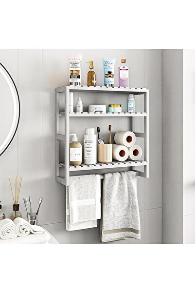 Generic Over The Toilet Storage Space Saver Bathroom Storage Cabinet, 3 Tier ...