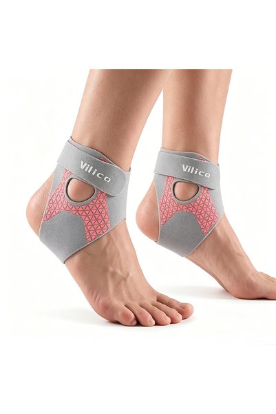 Choice M AB205-PK2 VILICO Breathable Ankle Support Brace Adjustable Lightweig...