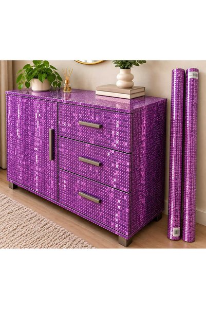 Generic Brand Set 2 Role Autocolant Decorativ pentru Mobilă – 45 x 150 cm
