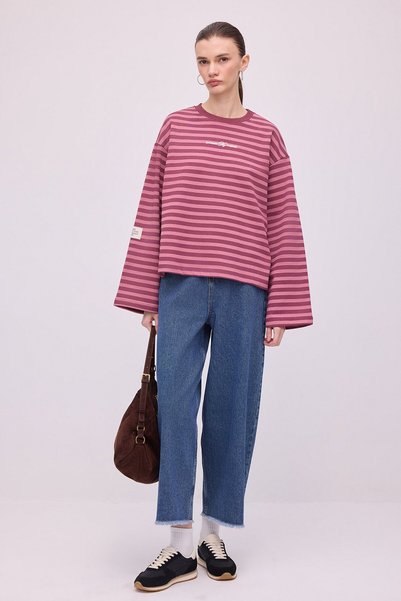 Touché Privé Striped Sweatshirt