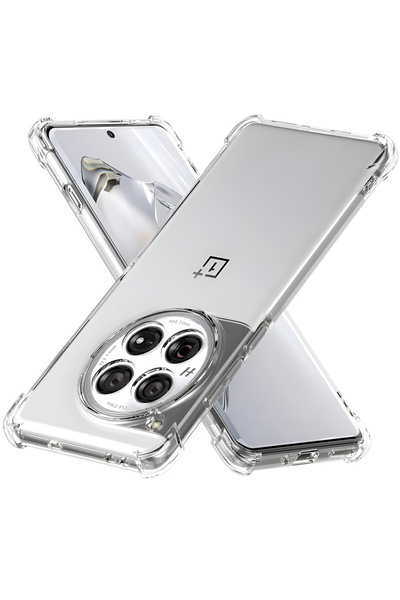 XGSM Husă pentru OnePlus 12 5G, rezistentă la căzături, transparentă