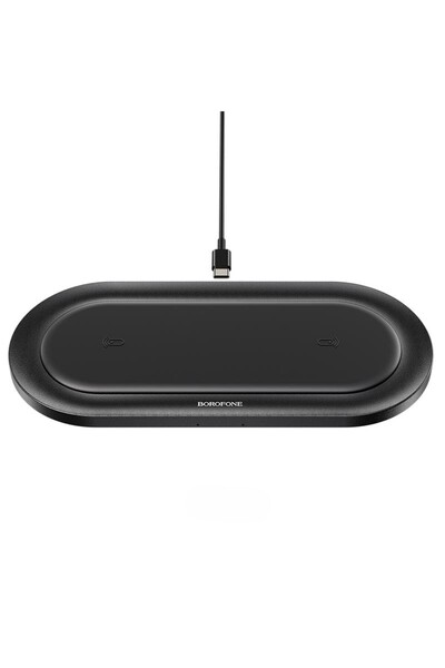OEM Διπλός ασύρματος φορτιστής 10W - γρήγορη φόρτιση Qi για κινητά και TWS Bo...