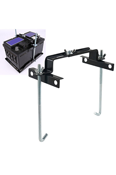 Choice Battery Tie Down Kit 9.1inch Adjustable Car Battery Tie Down Bracket H...