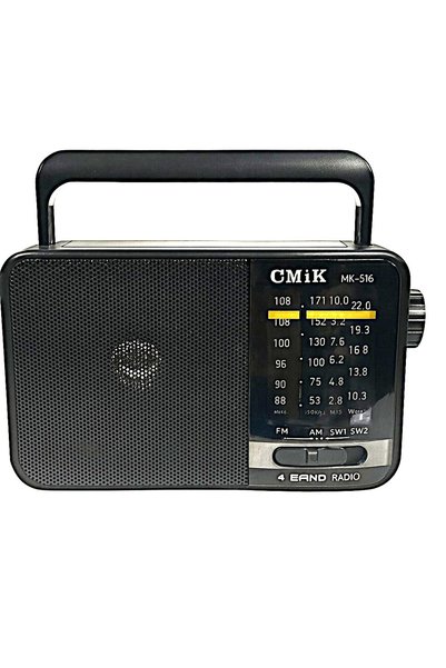 OEM Φορητό ραδιόφωνο AW/FM CMiK MK-516 σε μαύρο χρώμα