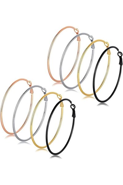 GENERAL Hoop Earrings for Women, Huggie Hypoallergenic Cartilage Piercing Ear...