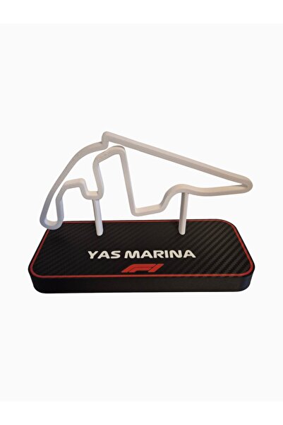 AXY PRINT Decorative F1 Yas Marina Circuit - 3D Printed | Formula 1 Decor
