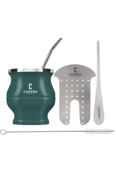 GENERAL Coppero Quirui Cup, Stainless Steel, 180 ml Capacity, Stainless Steel...