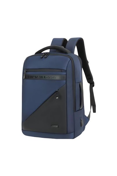 OEM Σακίδιο πλάτης με θήκες 44x30x17 εκ. μπλε 5891