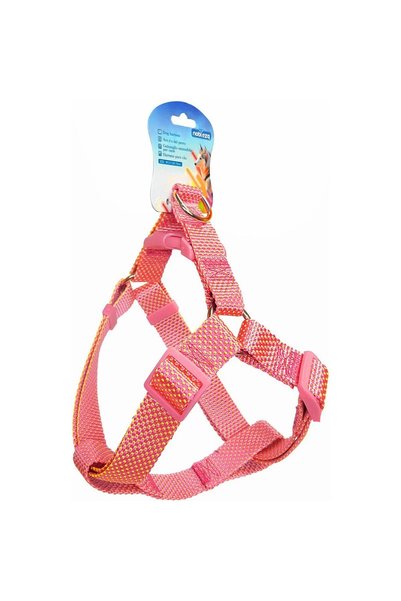 OEM Σαμαράκι για σκύλους με Polka Dot σχέδιο W1.5*L30-45 εκ. Medium ρόζ