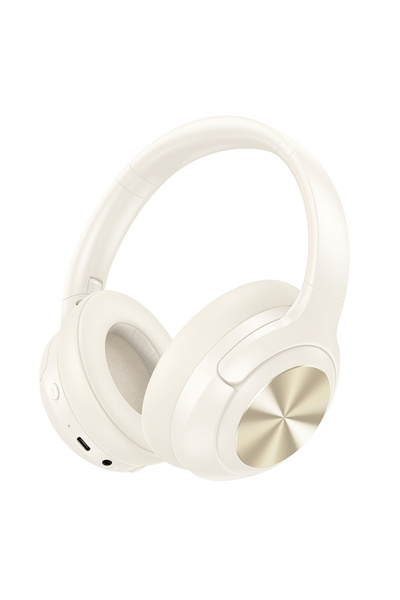 Hoco Ασύρματα ακουστικά Bluetooth Over Ear με ANC, AUX και 30 ώρες χρήσης - λ...