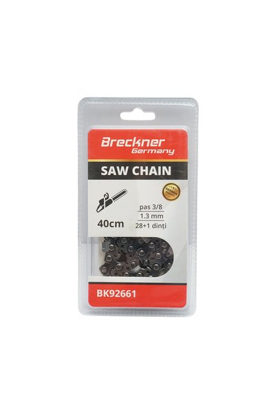 UTB Lant drujba pas 3/8, 28+1 de dinti, 1.3mm, lungime 40cm Breckner Germany