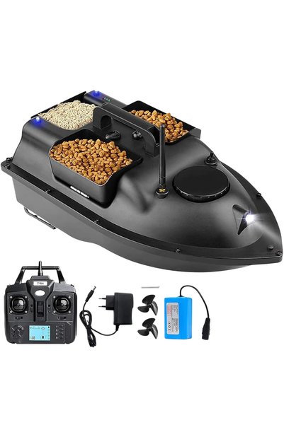 OEM GPS Remote Control Bait Boat 500m με διπλό κινητήρα, 3 θήκες δολώματος, α...