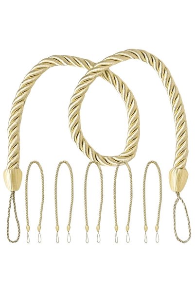 Generic Brand 6 bucăți Prinzătoare de perdea, Decor Boho, Suport de perdea pe...
