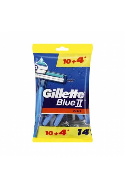 Gillette مجموعة شفرات الحلاقة الرجالية 4+10