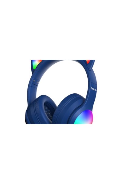 KiddoBoo Delulu Ακουστικά Bluetooth DiscoBeats Μπλε