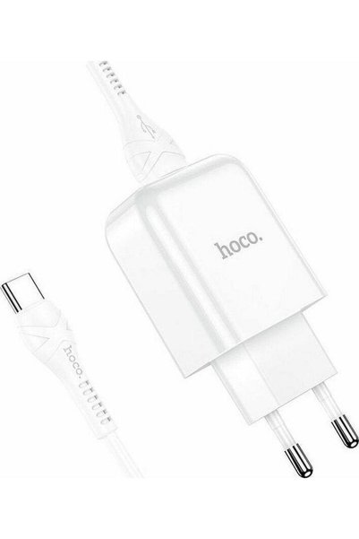 Hoco Φορτιστής με θύρα USB-Α 2.4A και καλώδιο Type-C DC36