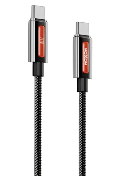 OEM Καλώδιο φόρτισης Type-C σε Type-C 60W 1m Moxom LX-CB911