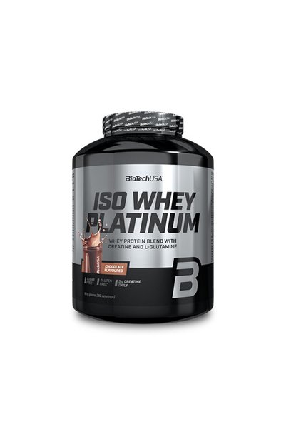 BiotechUSA BIOTECH USA Iso Whey Platinum - Izolat Proteic din Zer, Fistic, 1....