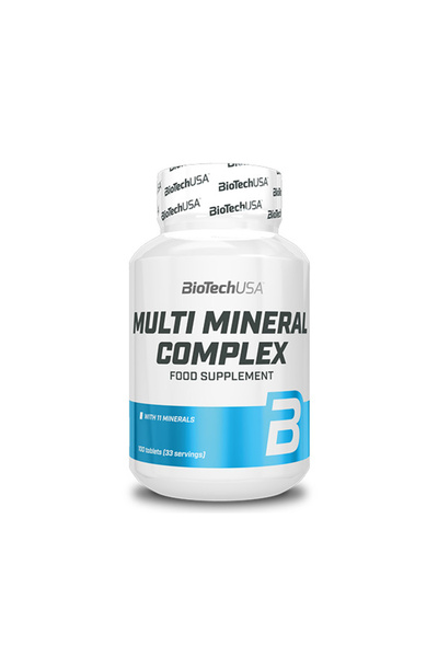 BiotechUSA BIOTECH USA Complex Multimineral - Multivitamine, 100 comprimate