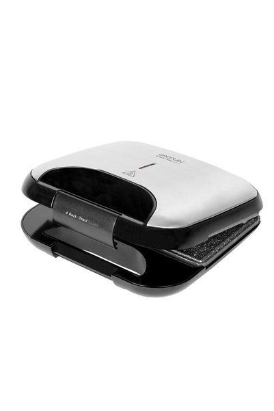 OEM CECOTEC Rock’n Toast Square CEC-03030 τοστιέρα 750W σε ασημί χρώμα