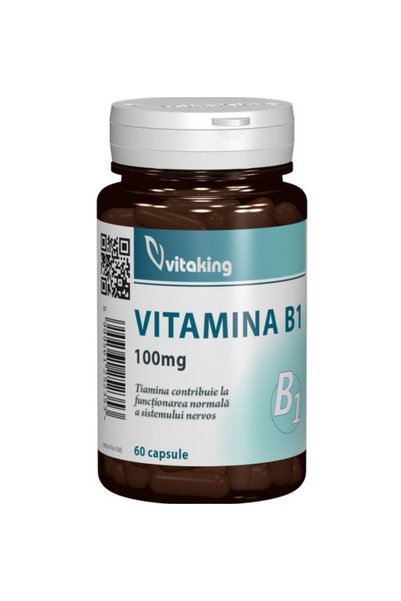 Vitaking Vitamina B1 100 MG Vitaking, 60 capsule