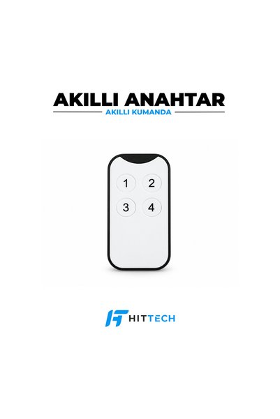Hittech Akıllı Kodlanabilir Otopark Bariyer Garaj Kepenk Kumandası (BFT, Nice...