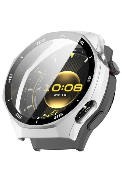 XGSM Carcasă 2 în 1 + Sticlă securizată pentru Huawei Watch GT 6 Pro 46mm, Ar...