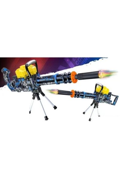 OEM Παιδικό όπλο M134 Gel Blaster με LED φως και τρίποδο
