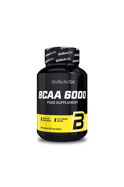 BiotechUSA BIOTECH USA BCAA 6000 - Aminoacizi BCAA, 100 tablete