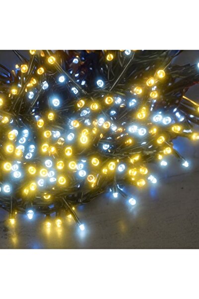 OEM Χριστουγεννιάτικη γιρλάντα με 100 LED λαμπάκια - θερμό και ψυχρό φως, 8m,...