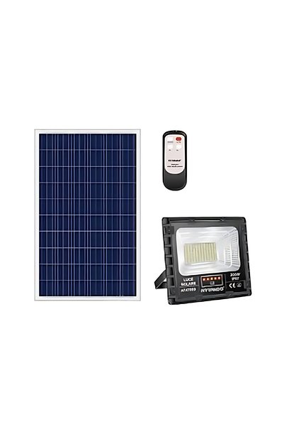 OEM Ηλιακός προβολέας LED 200W με πάνελ Arrango AT47989